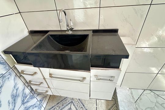 Banheiro de casa para alugar com 1 quarto, 80m² em Jardim Ponte Alta I, Guarulhos