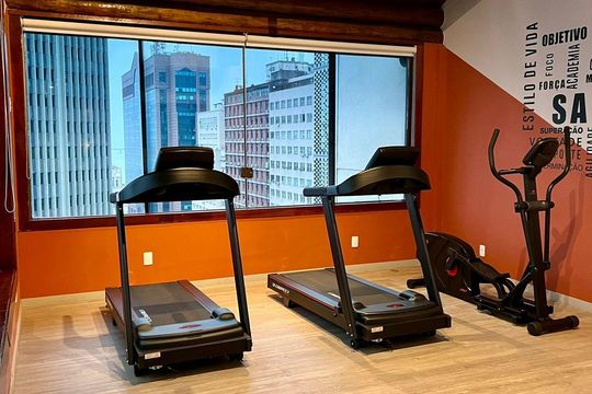 Área comum de apartamento para alugar com 1 quarto, 52m² em Leblon, Rio de Janeiro