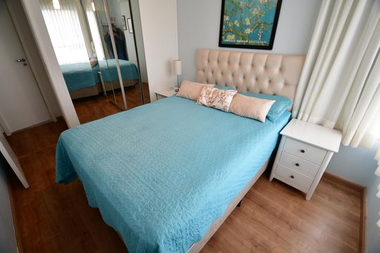Quarto de apartamento à venda com 1 quarto, 42m² em Bosque, Campinas