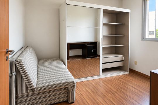 Quarto 2 de apartamento para alugar com 2 quartos, 44m² em Santo Andre, São Leopoldo