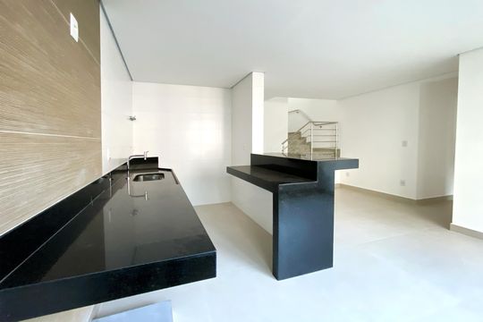 Cozinha de apartamento à venda com 3 quartos, 183m² em Buritis, Belo Horizonte