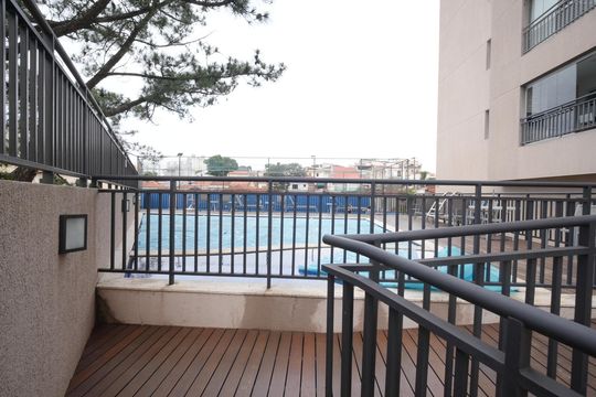 Área comum - Piscina de apartamento à venda com 3 quartos, 93m² em Vila Scarpelli, Santo André