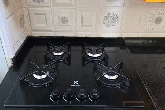 Cozinha de apartamento à venda com 2 quartos, 86m² em Jardim Tabatinga, Guarulhos