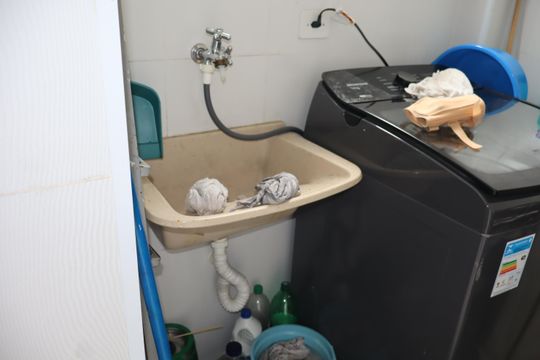 Área de Serviço de apartamento à venda com 2 quartos, 63m² em Jardim Jurema, São Paulo