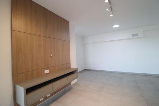 Sala de apartamento para alugar com 3 quartos, 116m² em Gávea, Uberlândia