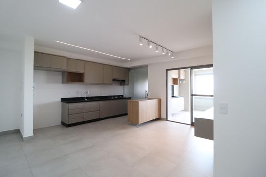 Sala de apartamento para alugar com 3 quartos, 116m² em Gávea, Uberlândia