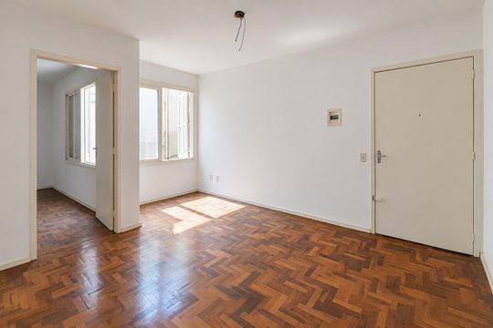 Sala de apartamento à venda com 1 quarto, 44m² em Passo d’Areia, Porto Alegre