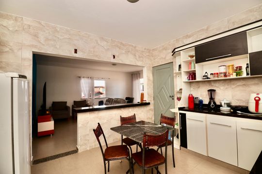 Cozinha de casa de condomínio para alugar com 3 quartos, 120m² em Jardim Placaford, Salvador