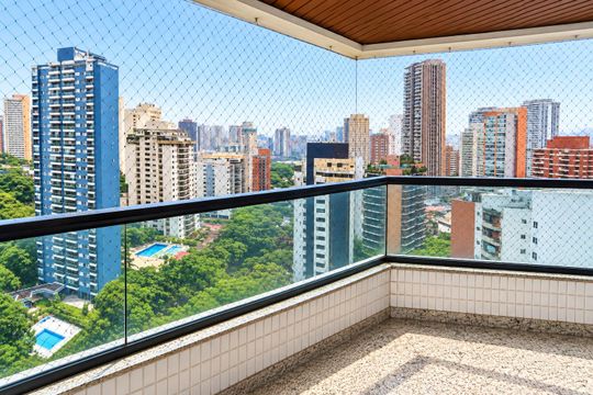 Varanda de apartamento para alugar com 4 quartos, 190m² em Jardim Vila Mariana, São Paulo