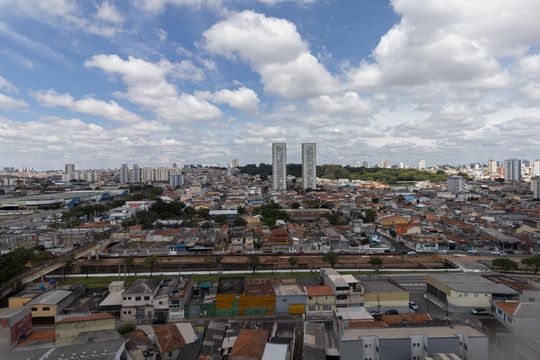 Vista Quarto 2 de apartamento para alugar com 2 quartos, 50m² em Jardim Maringa, São Paulo