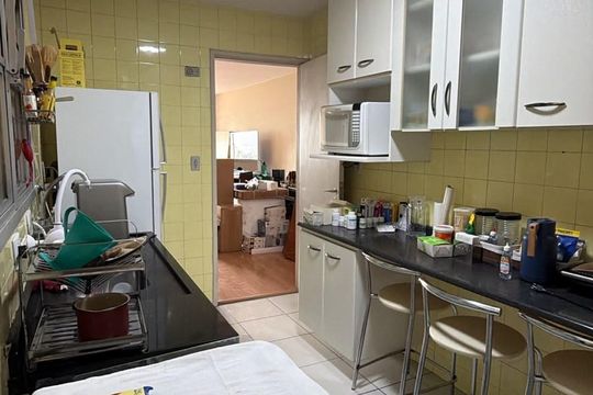 Cozinha de apartamento para alugar com 3 quartos, 82m² em Vila Mariana, São Paulo