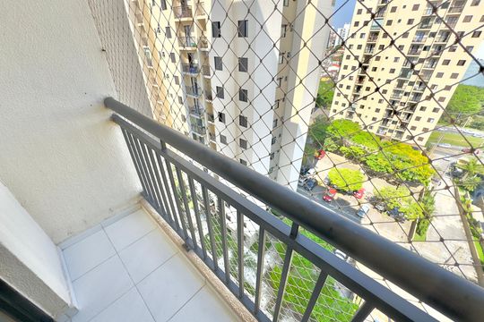 Varanda da Sala de apartamento para alugar com 2 quartos, 50m² em Portal dos Gramados, Guarulhos