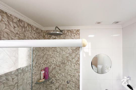Banheiro da Suíte de apartamento à venda com 2 quartos, 59m² em Assunção, São Bernardo do Campo
