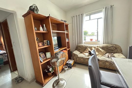 Sala de apartamento à venda com 2 quartos, 55m² em Maria da Graça, Rio de Janeiro
