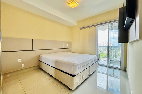 Quarto  de apartamento para alugar com 1 quarto, 50m² em Melville Empresarial Ii, Barueri