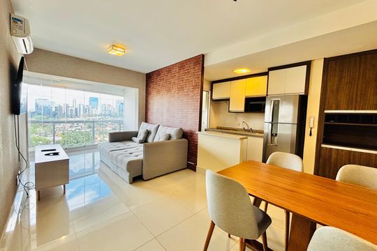 Apartamento para alugar com 1 quarto, 50m² em Melville Empresarial Ii, Barueri
