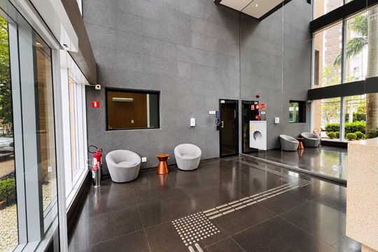 Hall social de apartamento para alugar com 1 quarto, 50m² em Melville Empresarial Ii, Barueri