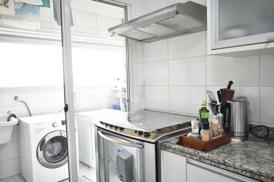 Cozinha de apartamento para alugar com 3 quartos, 130m² em Vila Clementino, São Paulo