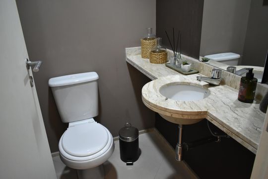Lavabo de apartamento para alugar com 3 quartos, 130m² em Vila Clementino, São Paulo