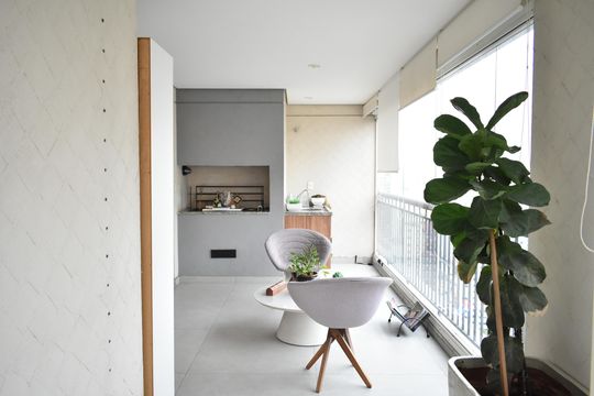 Sacada de apartamento para alugar com 3 quartos, 130m² em Vila Clementino, São Paulo