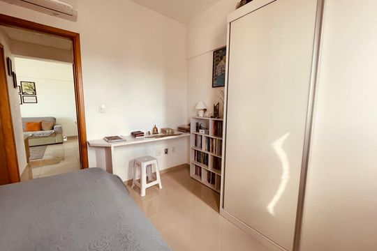Quarto de apartamento para alugar com 2 quartos, 64m² em Boqueirão, Santos