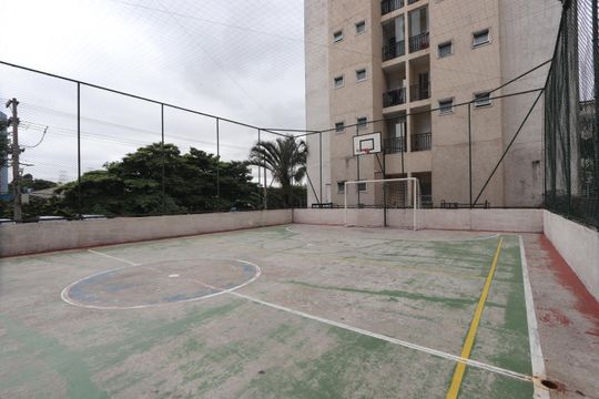 Área comum - Quadra de apartamento para alugar com 2 quartos, 55m² em Sítio da Figueira, São Paulo