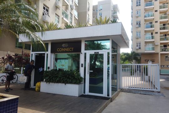Fachada de kitnet/studio à venda com 1 quarto, 39m² em Taquara, Rio de Janeiro