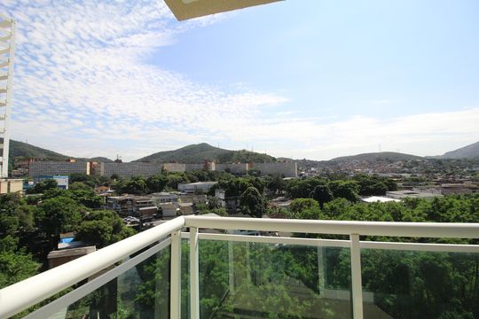 Vista Varanda de kitnet/studio à venda com 1 quarto, 39m² em Taquara, Rio de Janeiro