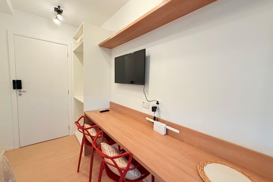 Studio de kitnet/studio à venda com 1 quarto, 17m² em Brooklin, São Paulo