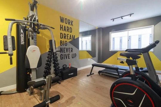 Área comum de kitnet/studio à venda com 1 quarto, 17m² em Brooklin, São Paulo