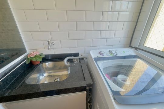 Área de Serviço de apartamento à venda com 2 quartos, 56m² em Jardim do Papai, Guarulhos