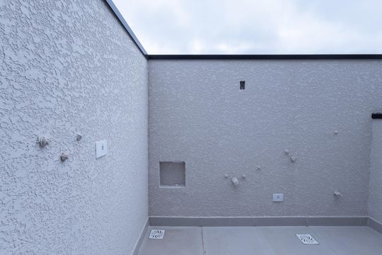 Varanda/ Area de Serviço de apartamento para alugar com 1 quarto, 39m² em Capão da Imbuia, Pinhais