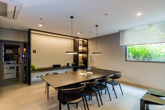 Área comum de apartamento para alugar com 1 quarto, 26m² em Pompeia, São Paulo