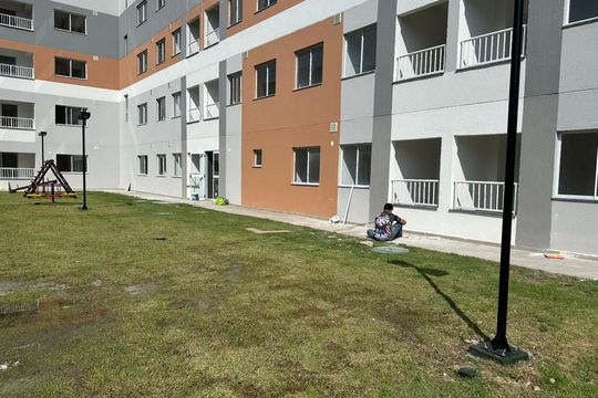 Área em comum de apartamento para alugar com 1 quarto, 28m² em Jardim Danfer, São Paulo