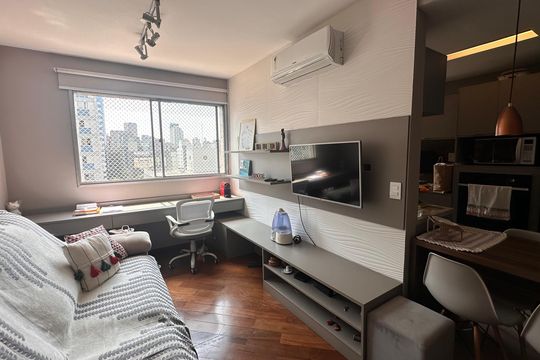 Apartamento à venda com 1 quarto, 50m² em Cidade Monções, São Paulo
