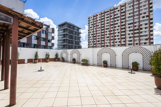 Terraço de apartamento para alugar com 1 quarto, 28m² em Jardim Paulista, São Paulo