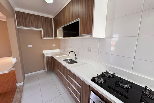 Cozinha - Armários de apartamento para alugar com 2 quartos, 69m² em Bairro Nakamura Park, Cotia