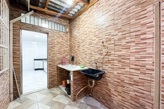 Área de Serviço de casa para alugar com 3 quartos, 62m² em Vila Alves Dias, São Bernardo do Campo