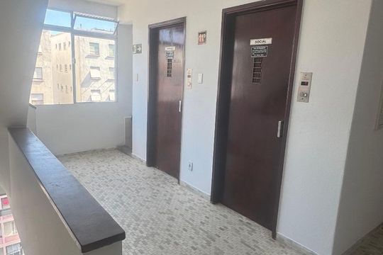 Área externa de apartamento para alugar com 1 quarto, 45m² em Embaré, Santos