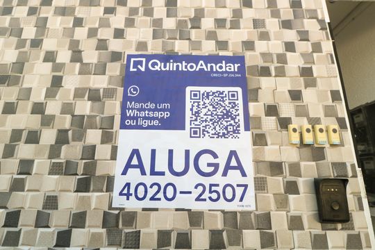 Placa instalada em 26/09/026 com o código YIXW-1670 de casa para alugar com 1 quarto, 30m² em Vila Palmares, Santo André