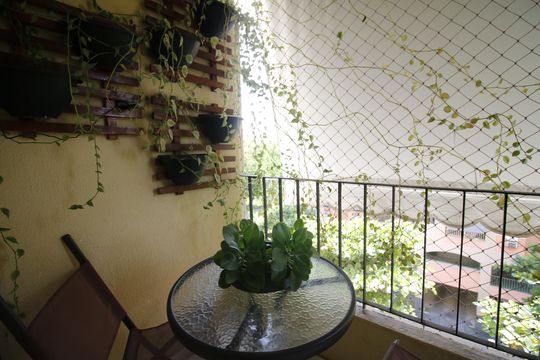 Varanda de apartamento à venda com 2 quartos, 62m² em Taquara, Rio de Janeiro