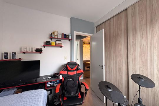 Quarto 1 de apartamento para alugar com 2 quartos, 55m² em Vila Homero Thon, Santo André