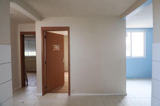 Cozinha e Área de Serviço de apartamento à venda com 2 quartos, 50m² em Bairro Fátima, Canoas