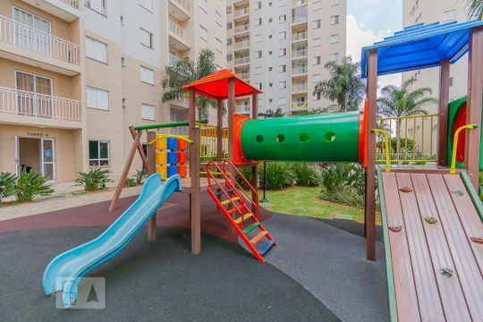 Área comum - Playground de apartamento para alugar com 2 quartos, 52m² em Vila Progresso, Campinas