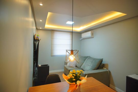 Sala de apartamento à venda com 2 quartos, 60m² em Humaitá, Porto Alegre