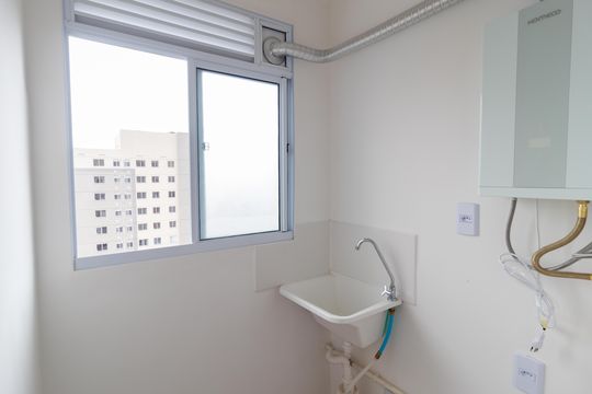 Área de Serviço de apartamento à venda com 2 quartos, 60m² em Parque Residencial Vila União, Campinas