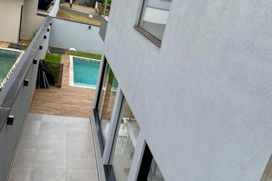 Área externa de casa de condomínio à venda com 2 quartos, 200m² em Parque Brasil 500, Paulínia