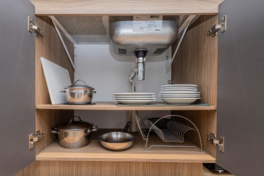 Cozinha de apartamento à venda com 1 quarto, 26m² em Cerqueira César, São Paulo