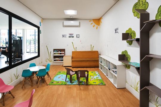 Área comum de casa de condomínio para alugar com 3 quartos, 166m² em Conjunto Residencial Storil, Aparecida de Goiânia