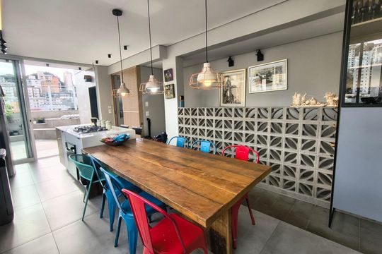 Copa - Cobertura  de apartamento à venda com 3 quartos, 122m² em Gutierrez, Belo Horizonte